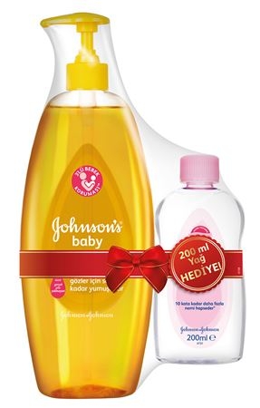 Johnsons Baby Şampuan + Johnsons Baby Yağ li